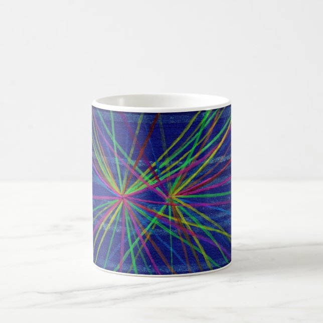 Proton Collisions Coffee Mug (Center)