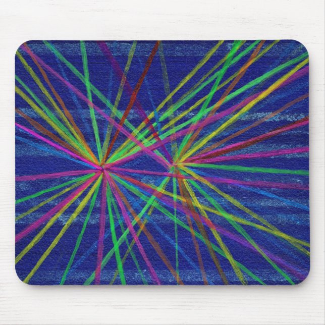 Proton Collisions Mouse Pad (Front)