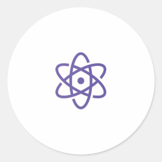 Proton XPR logo Proton Crypto logo Classic Round Sticker