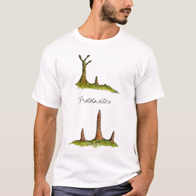 Prototaxites Fungi / Lichen T-Shirt (Front)