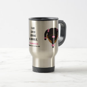 #Proud2BNaturalMe Affirmation Travel Mug