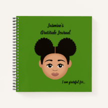 #Proud2BNaturalMe Personalized Gratitude Journals