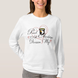 Proud 101st Airborne Division Wife T-Shirt