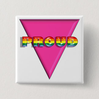 Proud 2 Inch Square Button