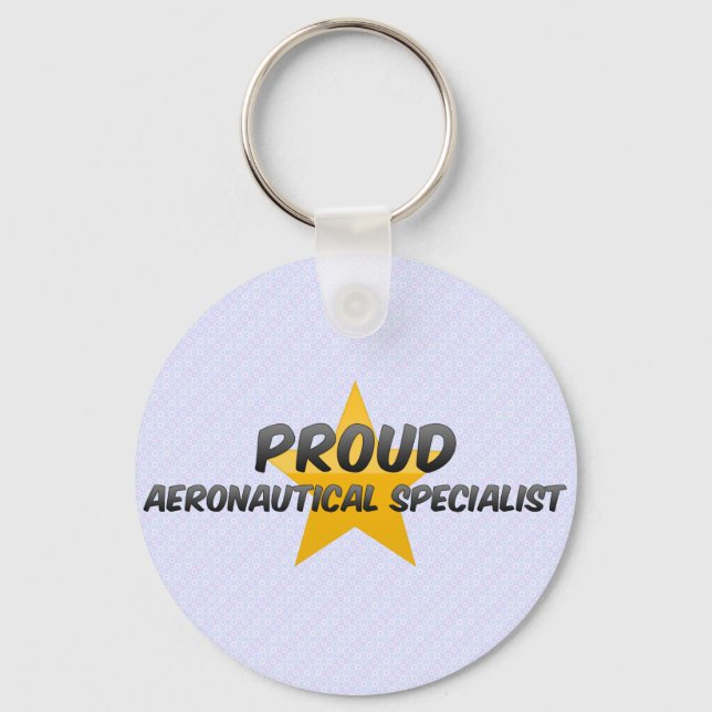 Proud Aeronautical Specialist Keychain (Front)