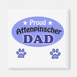 Proud Affenpinscher dad Magnet