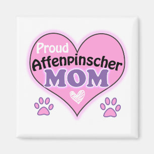 Proud Affenpinscher mom Magnet