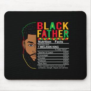 Proud African Dad Black Father Juneteenth Father's Mouse Pad