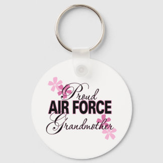 Proud Air Force Grandmother Keychain