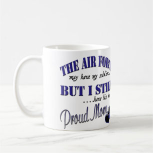 Proud Airforce Mom Coffee Mug