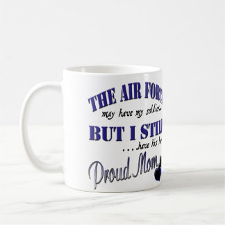 Proud Airforce Mom Coffee Mug
