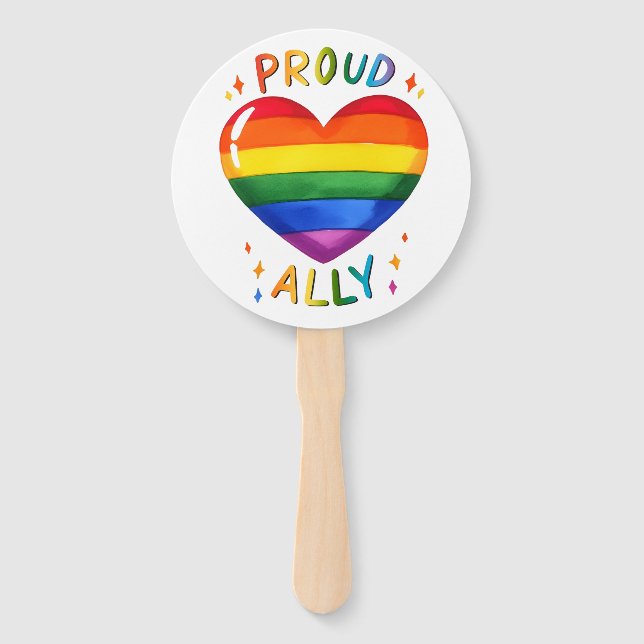 Proud Ally Fan Set (Front)