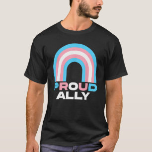 Proud Ally Transgender Transsexual Trans Pride Men T-Shirt