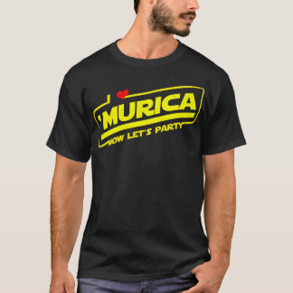 Proud American 4th of July Independence Day Murica T-Shirt