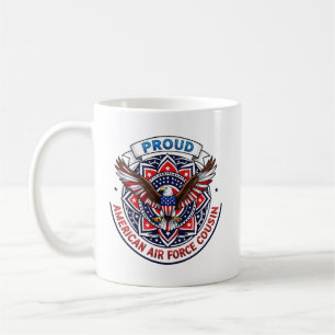 Proud American Air Force Cousin Coffee Mug
