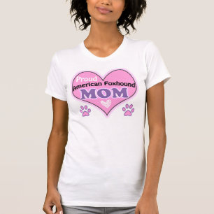Proud American Foxhound Mom T-Shirt