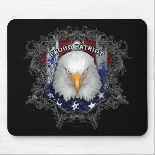 Proud American Patriot Mouse Pad