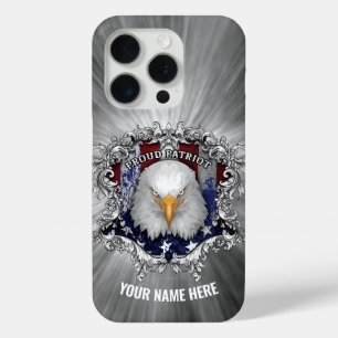 Proud American Patriot (personalized) Case-Mate iP iPhone 15 Pro Case
