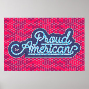 Proud American Poster