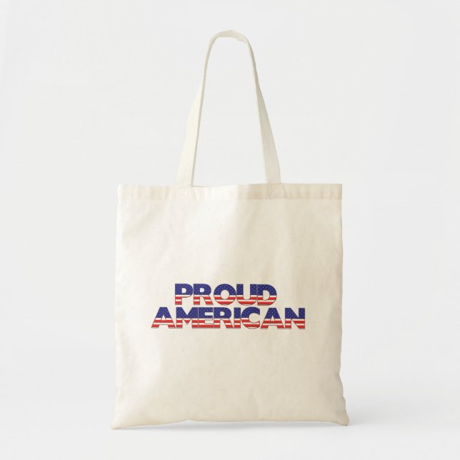 Proud American Tote Bag (Front)