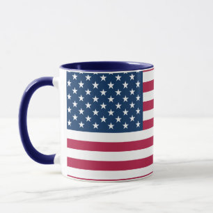Proud Americans Large 15 oz American Flag Mug
