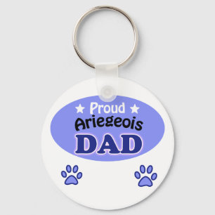 Proud Ariegeois Dad Keychain