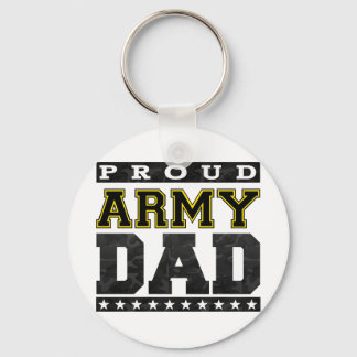 Proud Army Dad Keychain