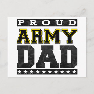 Proud Army Dad Postcard