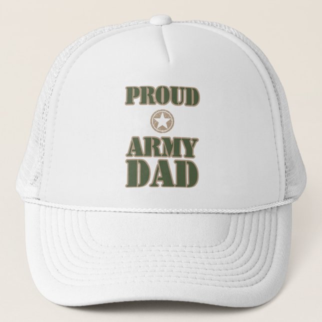 Proud Army Dad Trucker Hat (Front)
