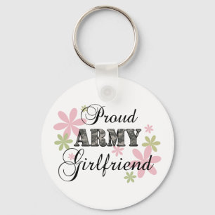 Proud Army Girlfriend [fl c] Keychain