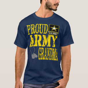 Proud Army Grandma Shirt Military Pride T Shirt