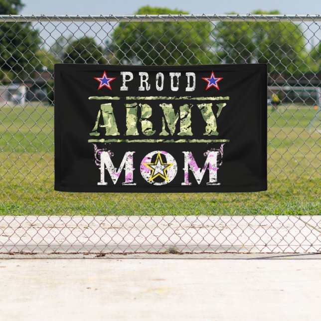 Proud Army Mom Banner (Insitu)