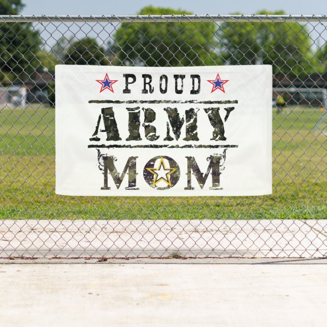 Proud Army Mom Banner (Insitu)