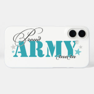 Proud Army Mom iPhone 16 Plus Case