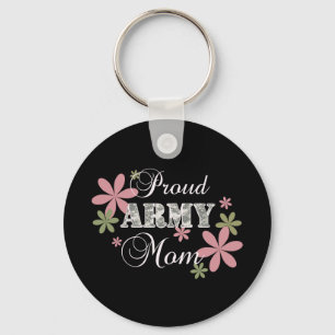Proud Army Mom [fl c] Keychain