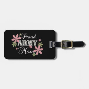 Proud Army Mom [fl c] Luggage Tag