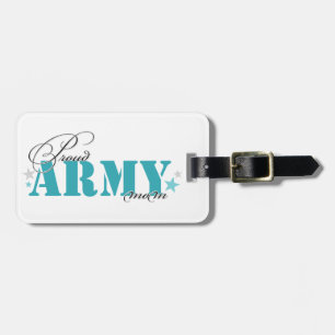 Proud Army Mom Luggage Tag