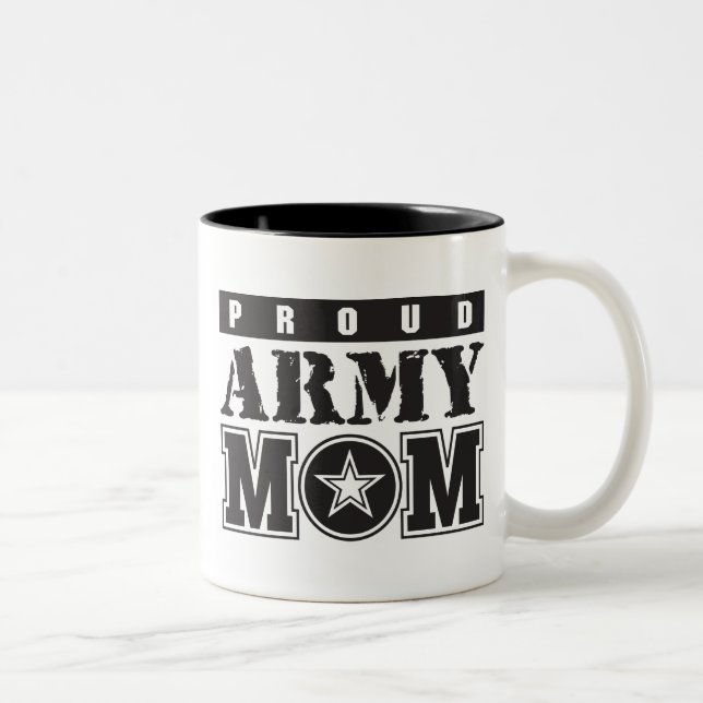 Proud Army Mom Mug (Right)