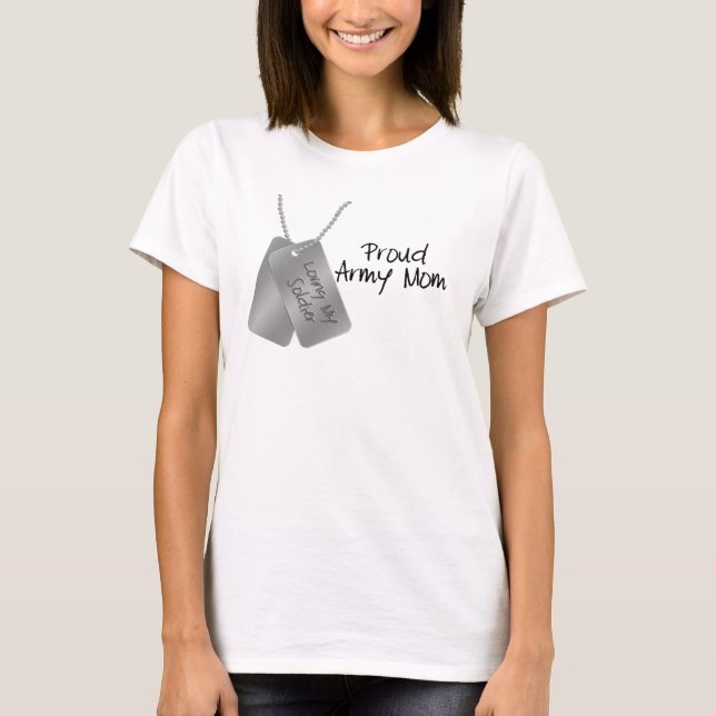 Proud Army MOm T-Shirt (Front)