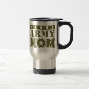 Proud Army Mom Travel Mug