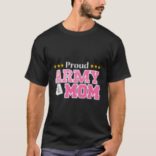 Proud Army Mom Usa Military Mom T-Shirt