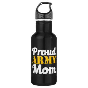 Proud Army Mom water bottle