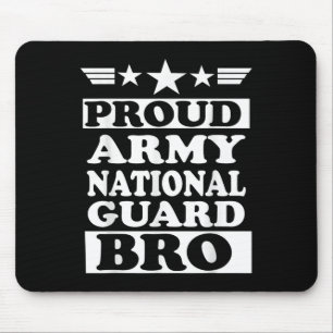 Proud Army National Guard Brother National Mouse Pad