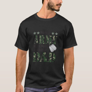 Proud Army National Guard Dad Military Family Vete T-Shirt