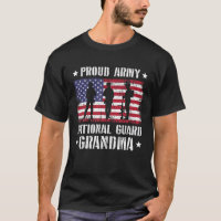 Proud Army National Guard Grandma Military America
