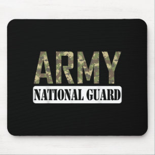 Proud Army National Guard Military Family Veteran Mouse Pad