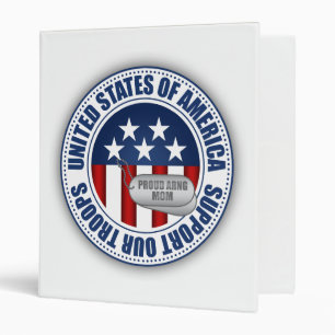 Proud Army National Guard Mom Binder