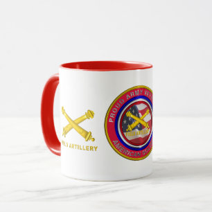 Proud Army Veteran Field Artillery Soldier Mug
