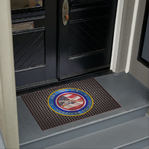 Proud Army Veteran Infantry  Doormat