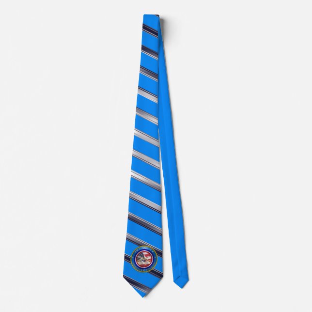 Proud Army Veteran Infantry Tie (Front)